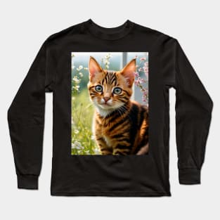 Cute Kittens Beautiful Cats Long Sleeve T-Shirt